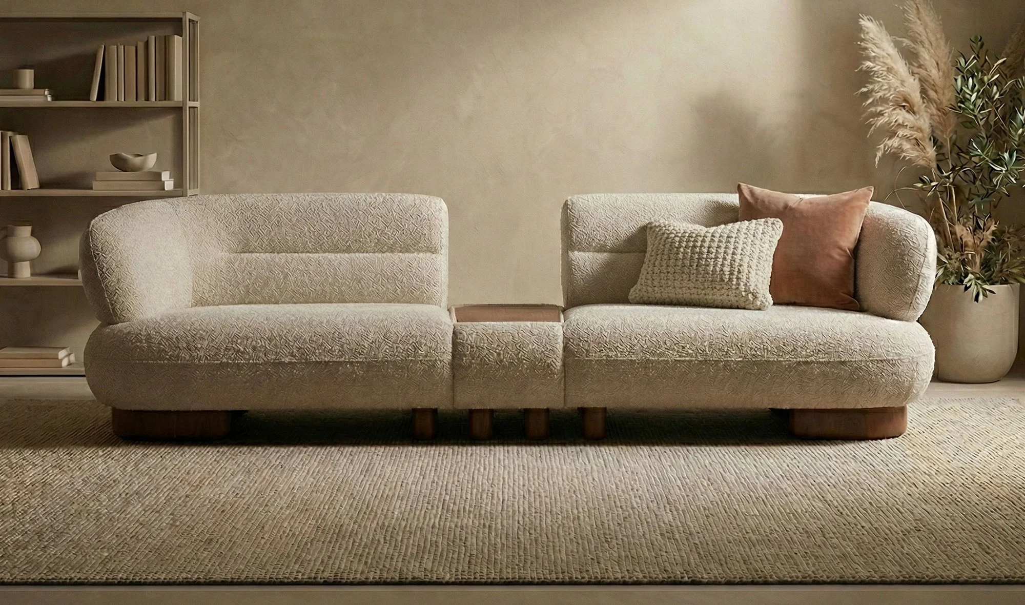 Üçlü Koltuk (sehpalı)