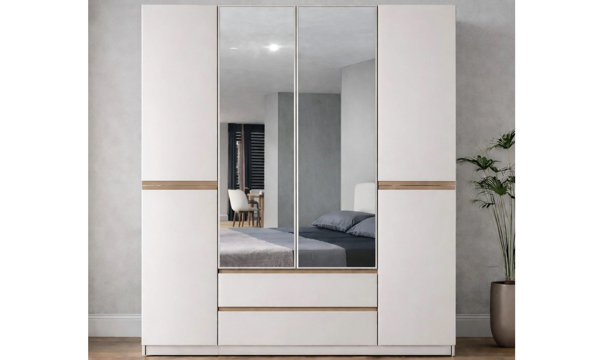 Rudina Gardrop - 4 Kapılı