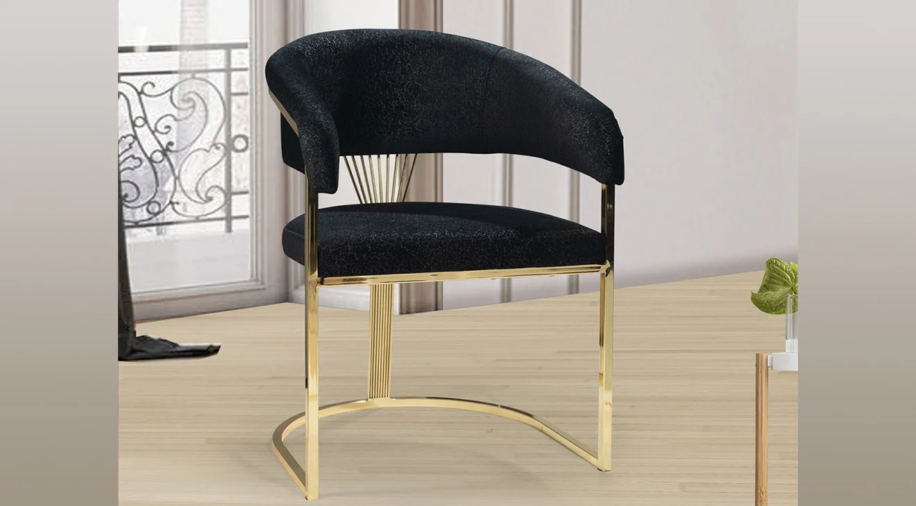 Rüya Gold Metal Ayaklı Sandalye