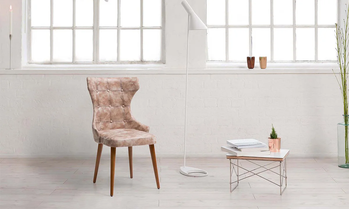 Rüzgar Ahşap Ayaklı Sandalye