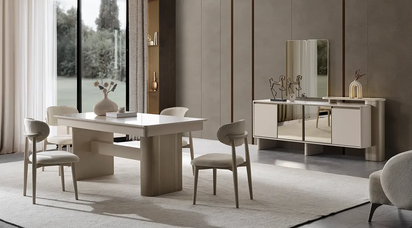 Sahra Modern Yemek Odası Takımı