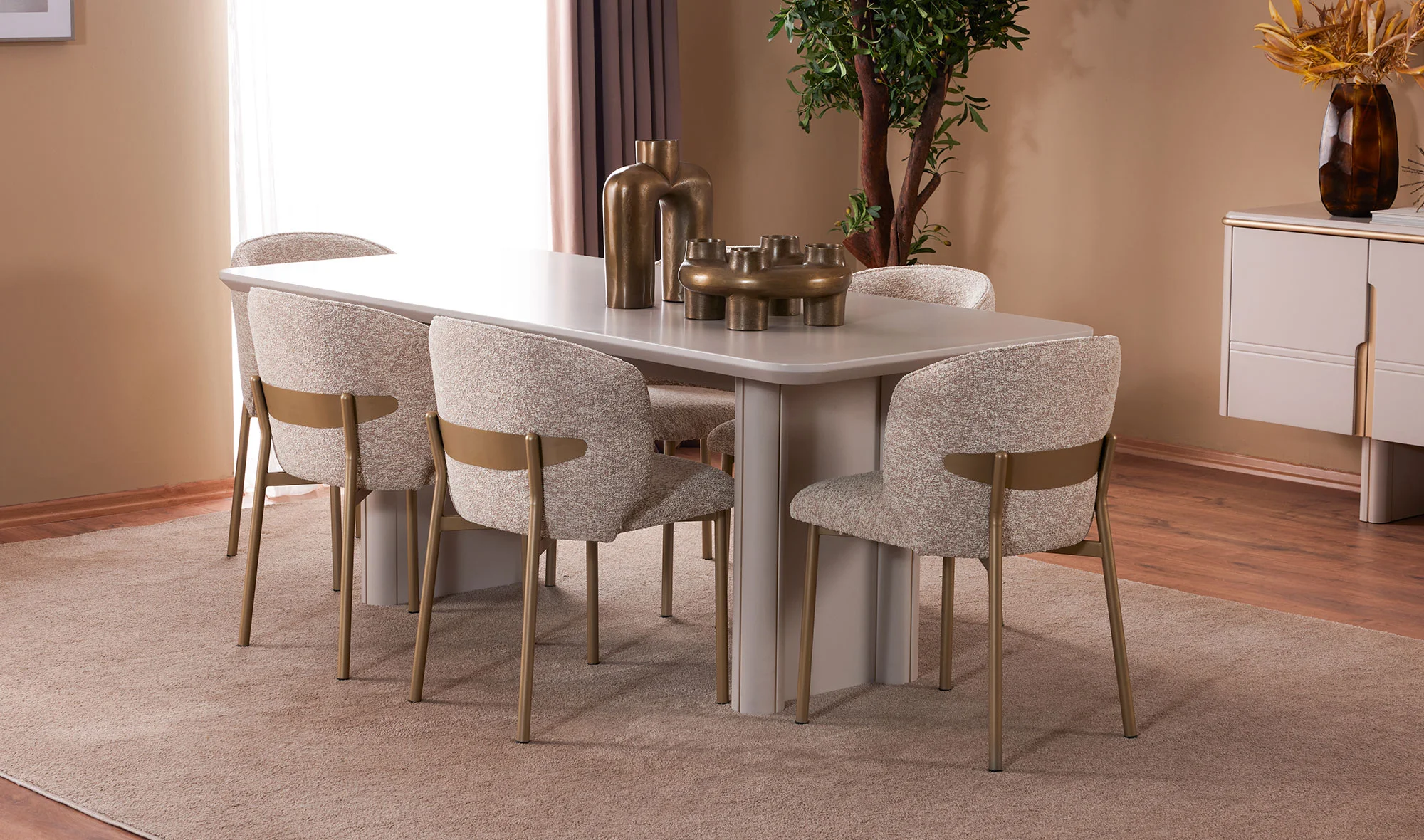 Yemek Masası + 6 Sandalye