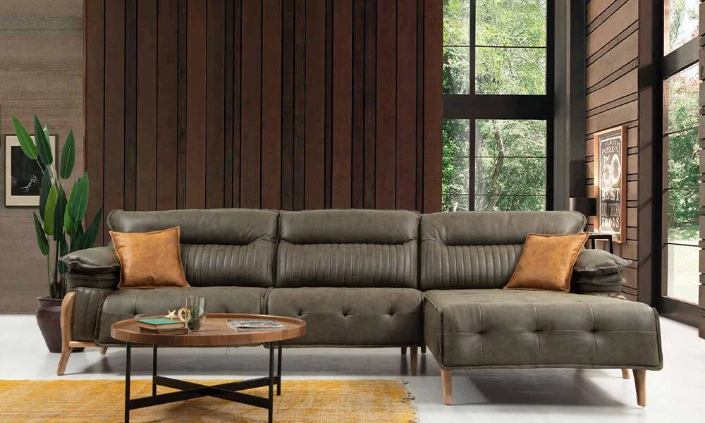 Salda Relax Modern Köşe Koltuk Takımı (335x190cm)