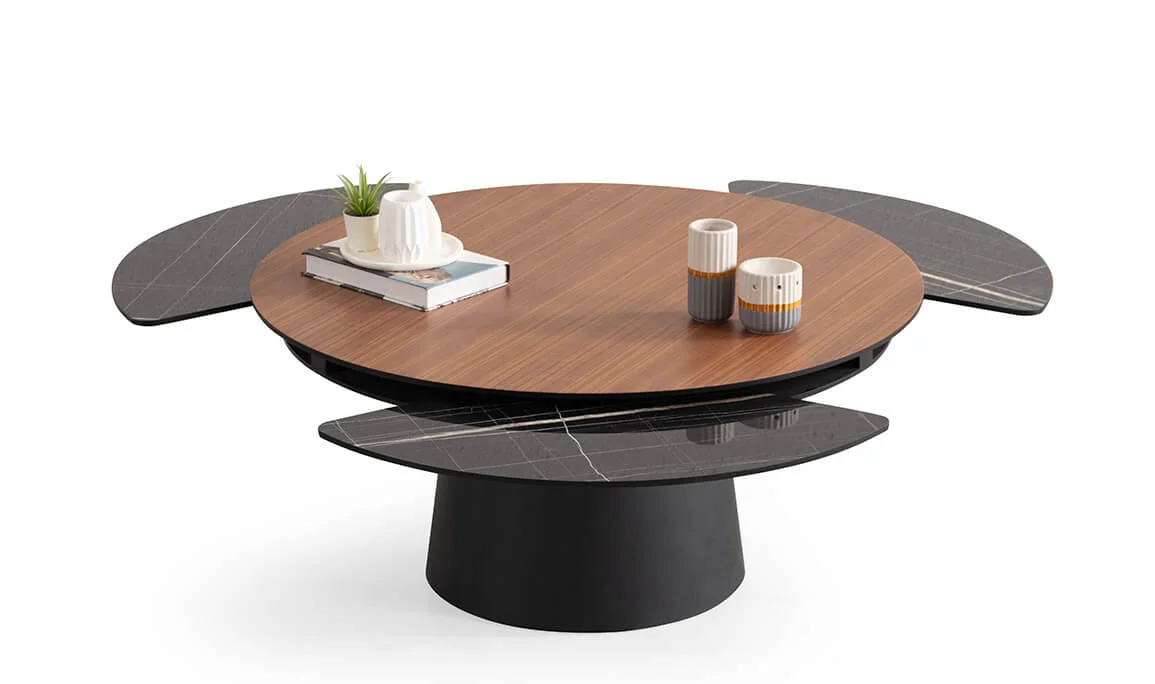 Sense Walnut Coffee Table