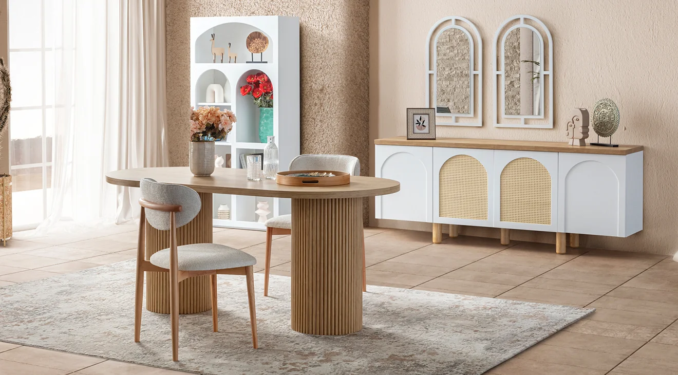 Siena Aytaşı Yemek Odası Takımı