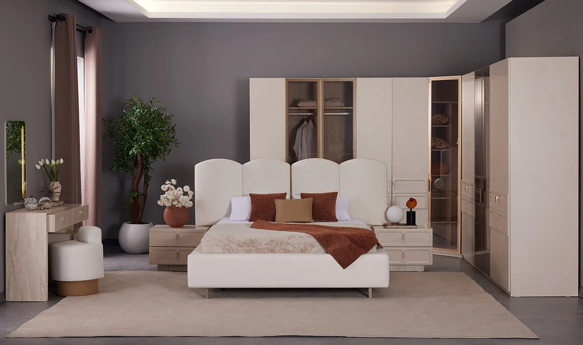 Siena Corner Bedroom Set