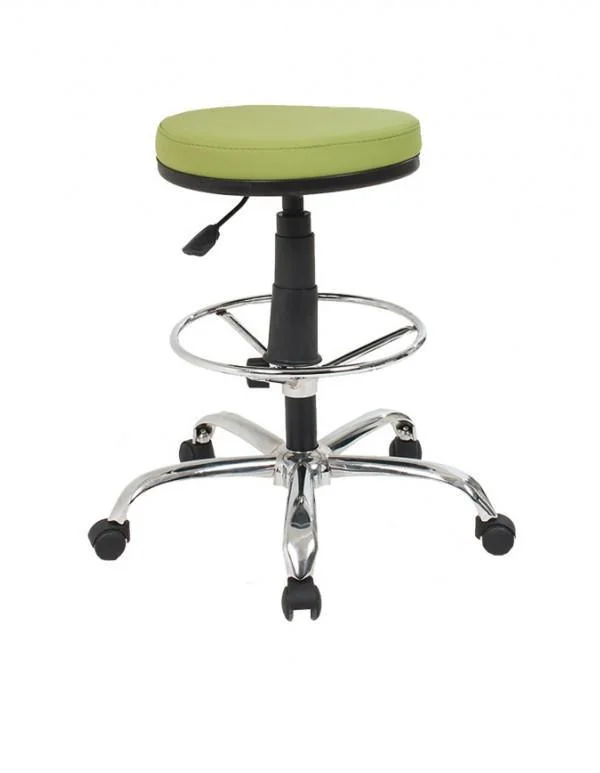 Sırtsız Çemberli Tabure Krom Ayak