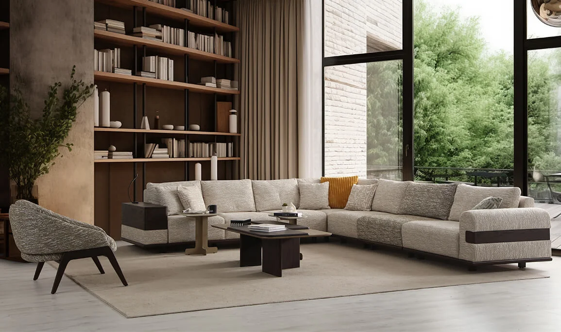 Smart L Ecksofa-Set