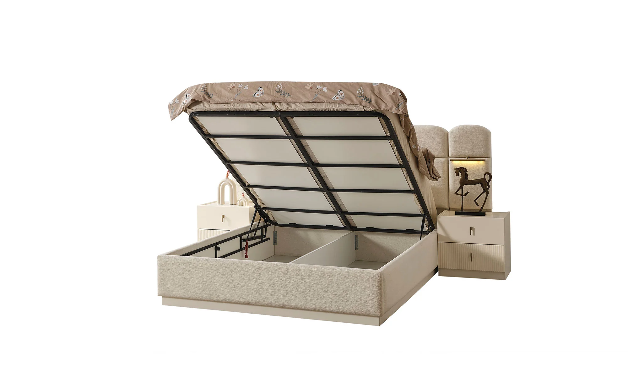 Bazalı Karyola ve Başucu