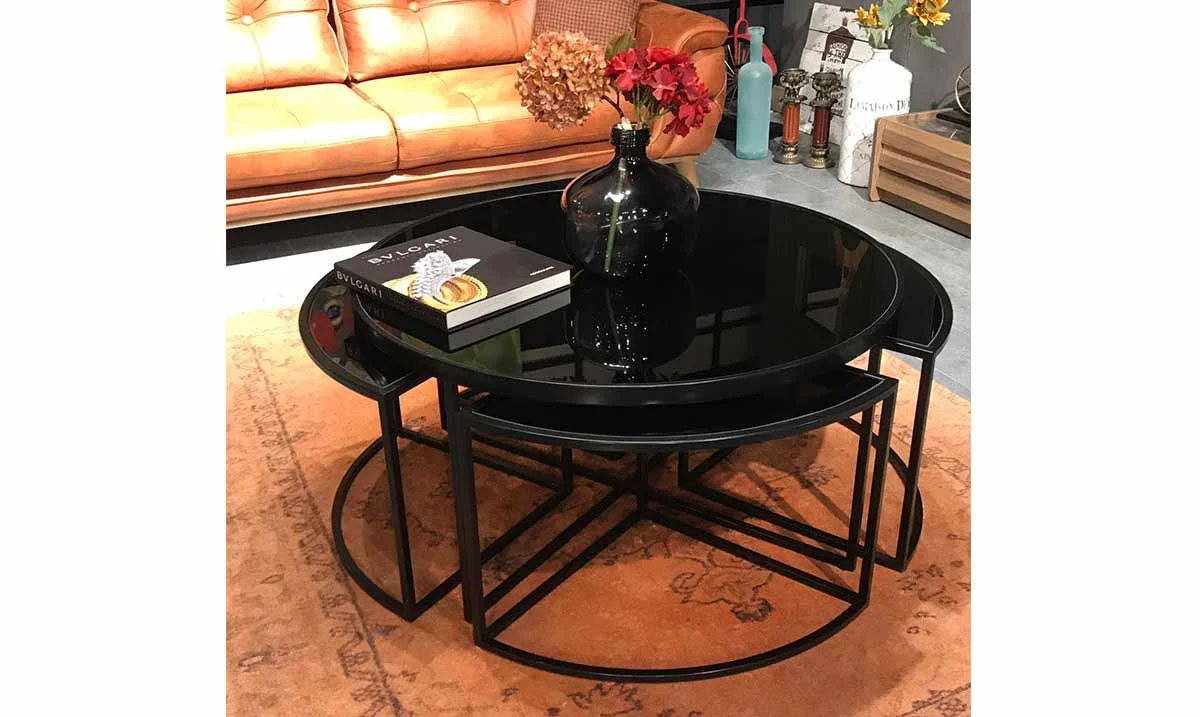 Soso Metal Ayaklı 4+1 Sehpa