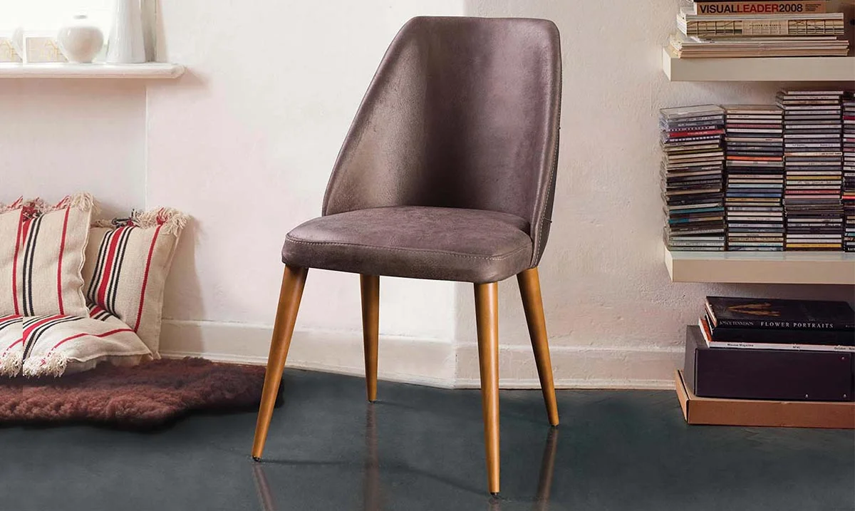 Style Ahşap Ayaklı Sandalye