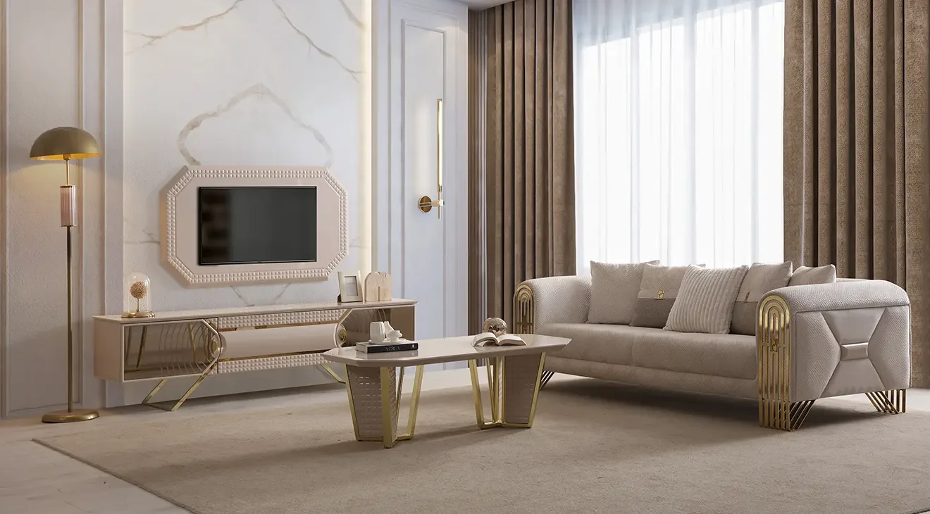 Sultan Metal Ayaklı Tv Ünitesi