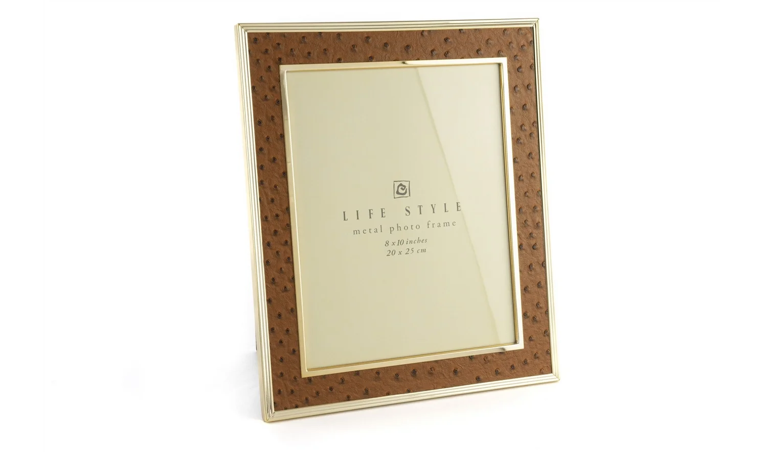 Tarçın Gold Deri Çerçeve 20x25 cm