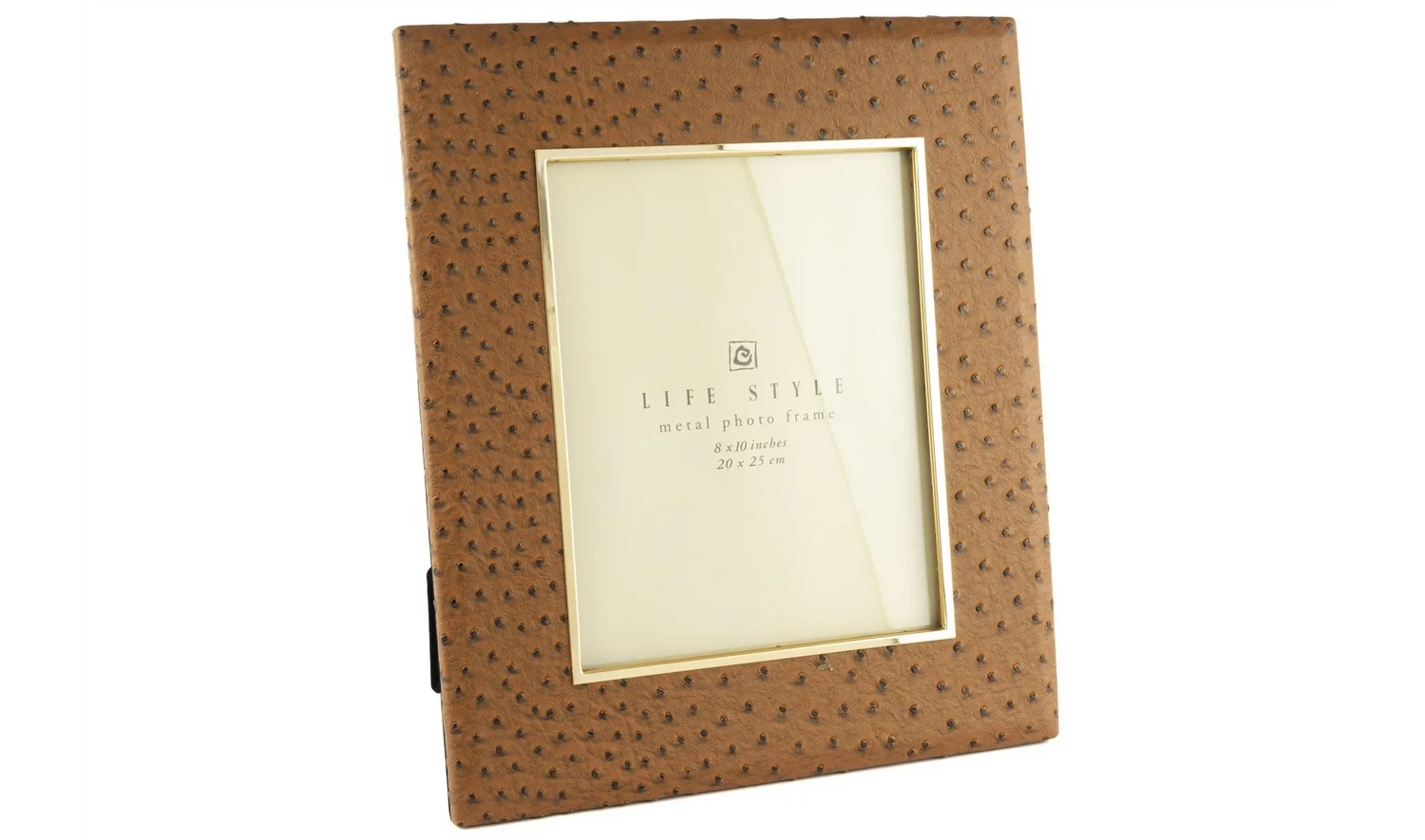 Tarçın Gümüş Deri Çerçeve 20x25 cm