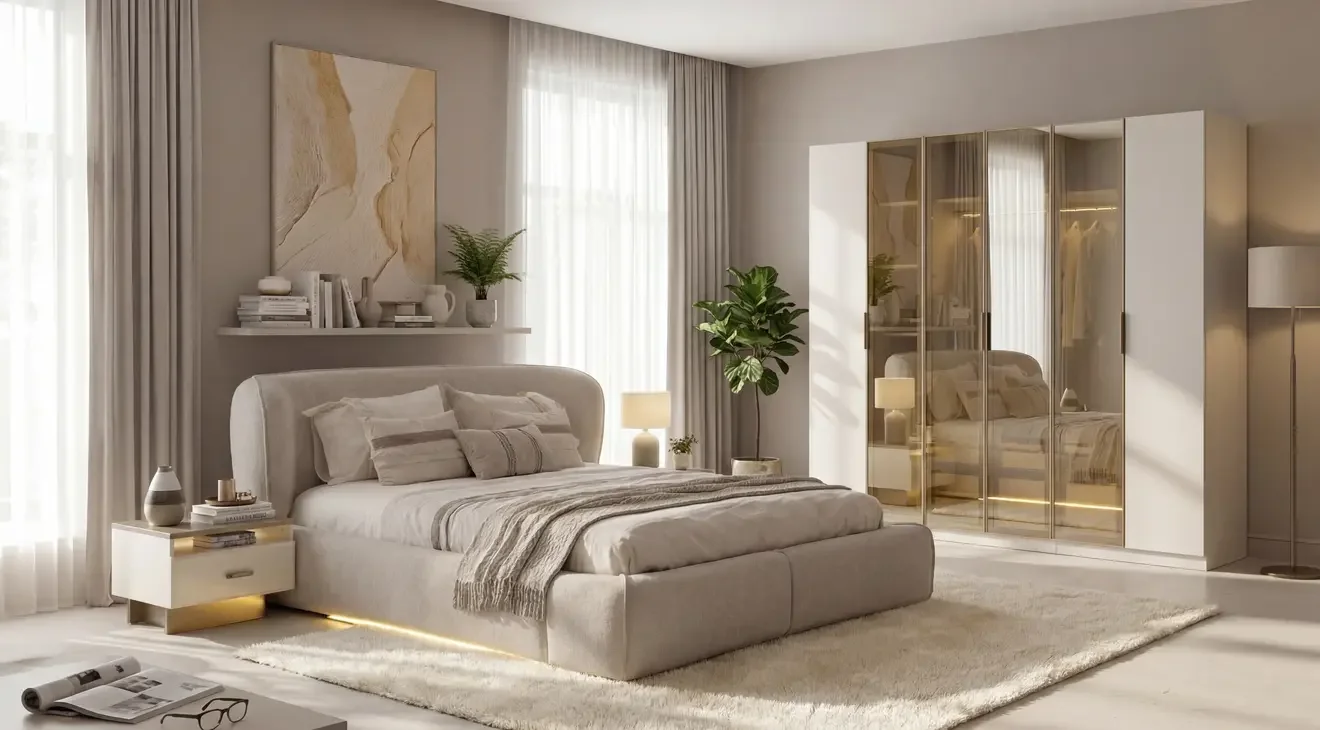 Teba 6 Kapaklı Yatak Odası Takımı