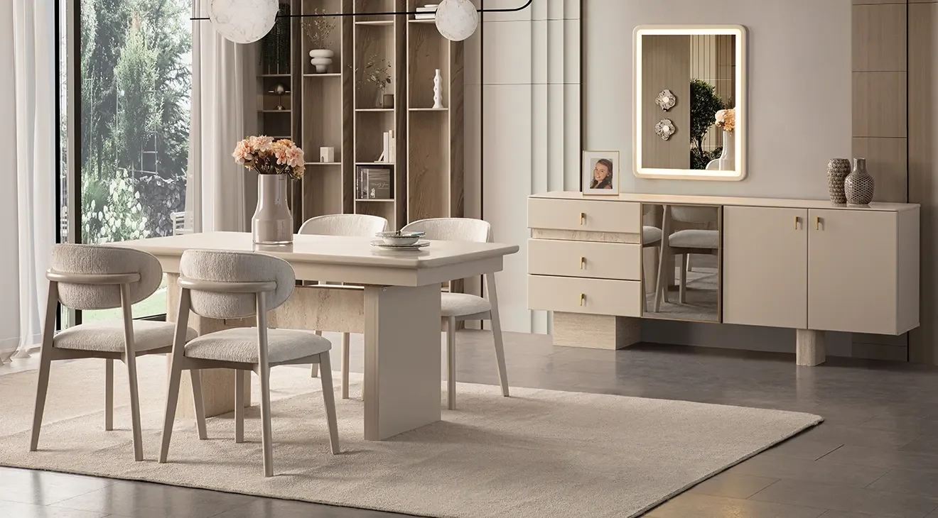 Tetra Modern Yemek Odası Takımı