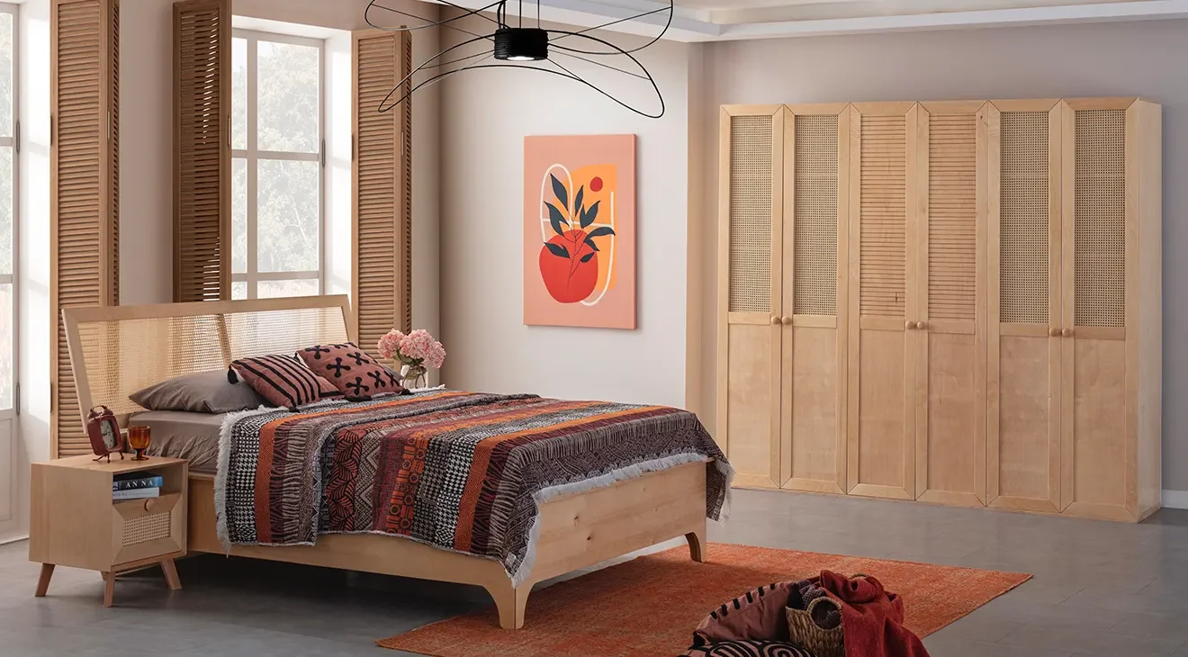 Valeria Panjurlu Yatak Odası Takımı