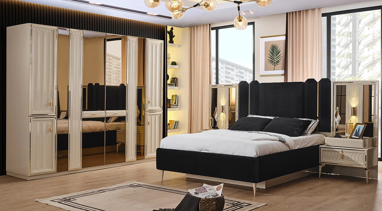 Velar 6 Kapaklı Yatak Odası Takımı