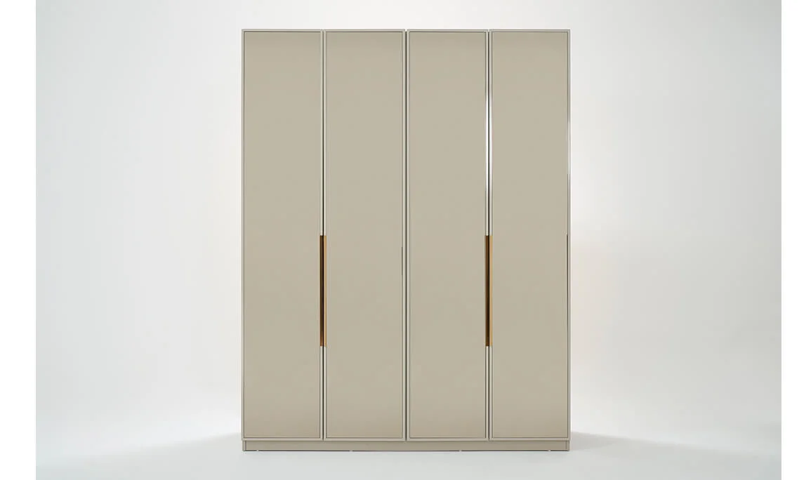 Velmora 4-Door Wardrobe