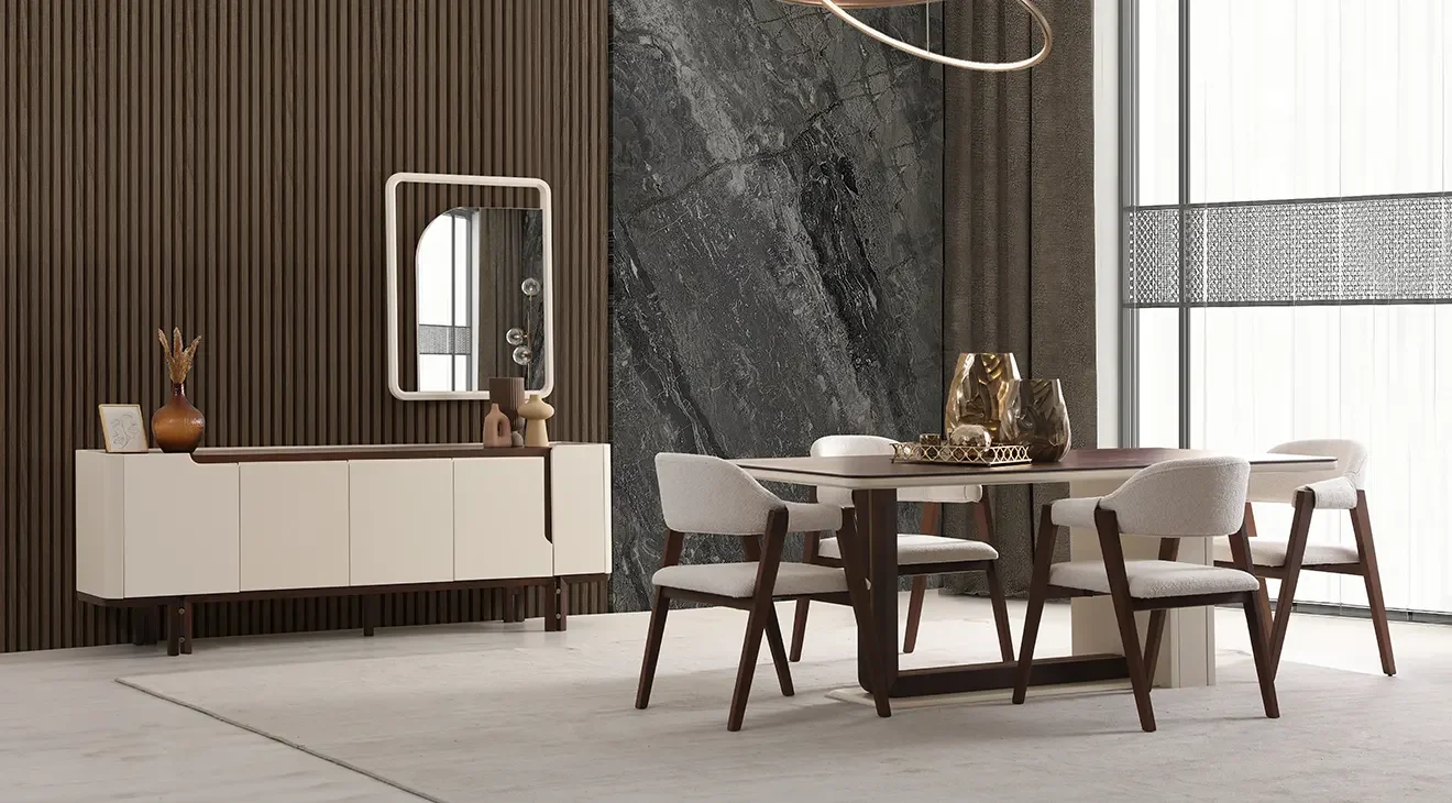 Vera Modern Yemek Odası Takımı