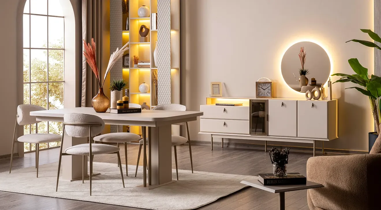 Viral Modern Yemek Odası Takımı