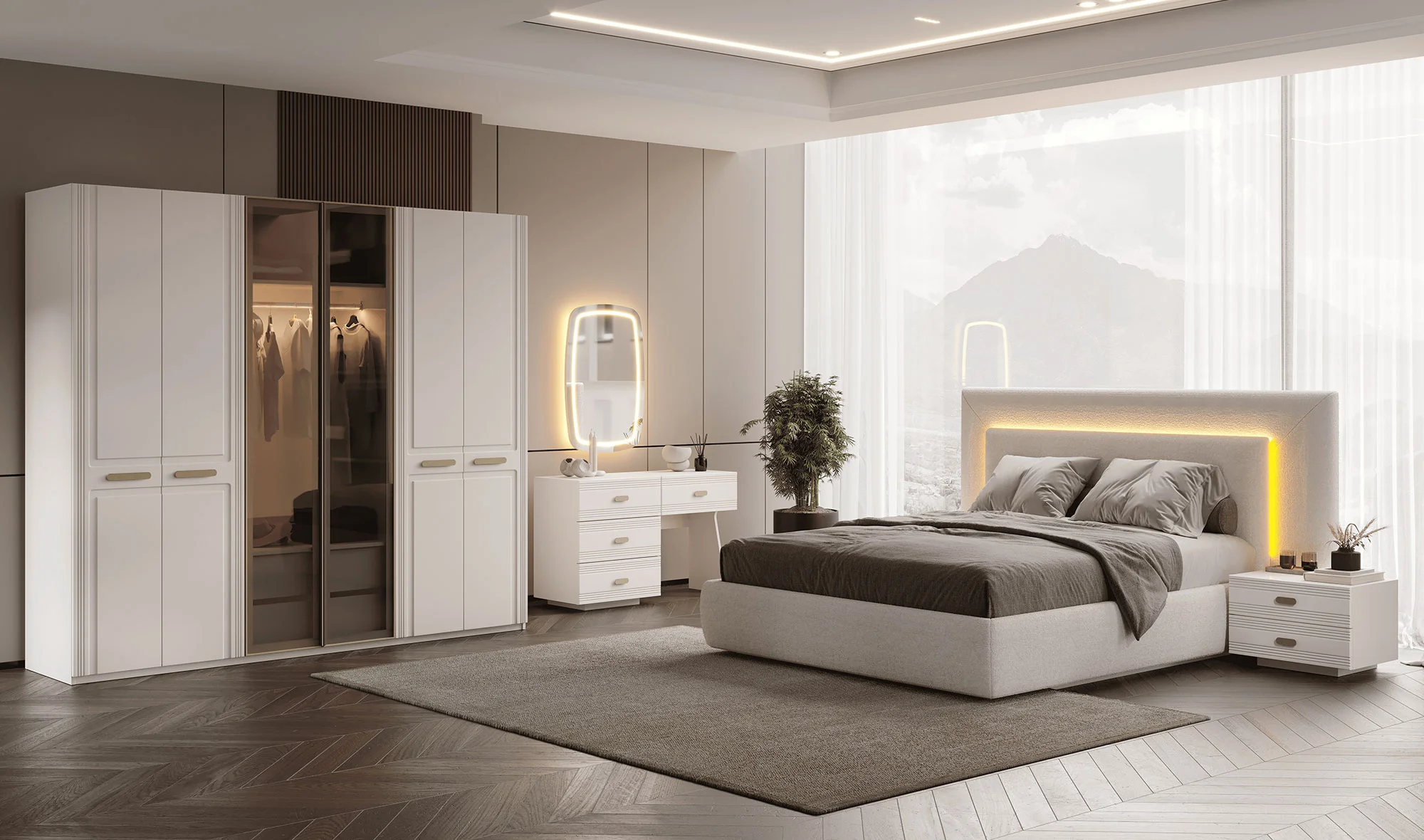 Visterya Yatak Odası