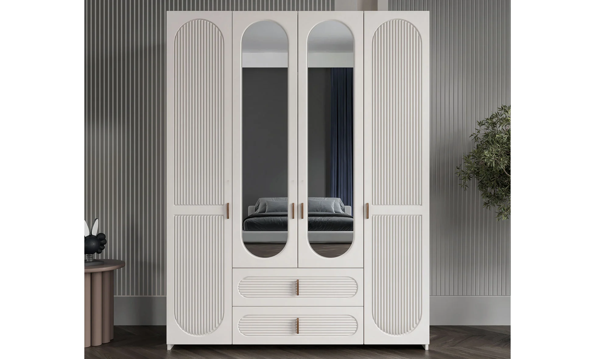 Viterbo Gardrop - 4 Kapılı