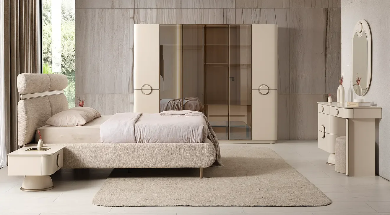 Vizyon 6 Kapaklı Yatak Odası Takımı