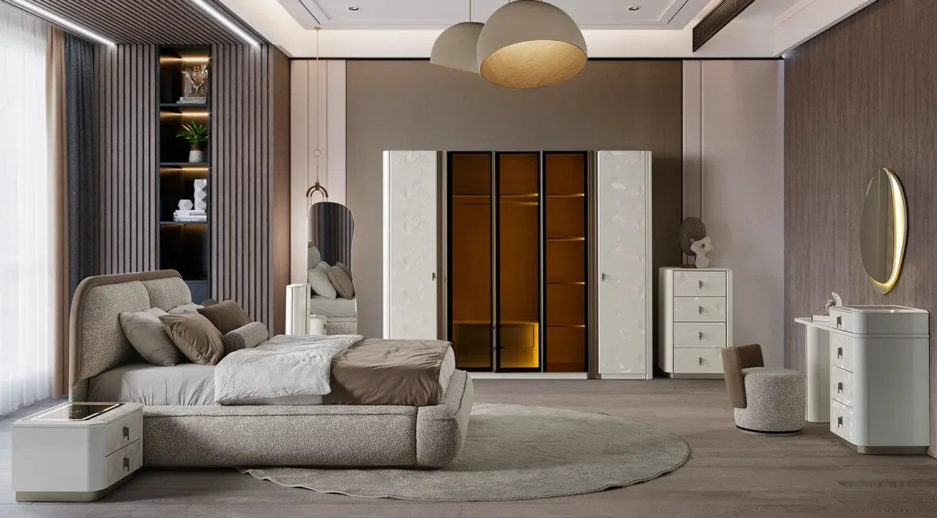 Voyage 5 Kapaklı Yatak Odası Takımı