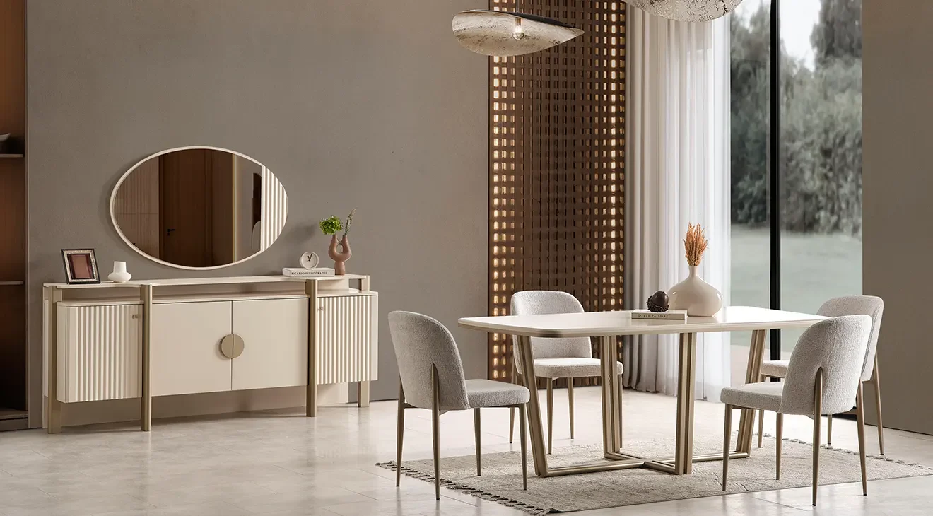 Zirve Modern Yemek Odası Takımı