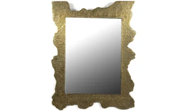 Antik Gold Dik Ayna