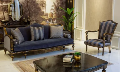 Art Deco Gold Koltuk Takımı