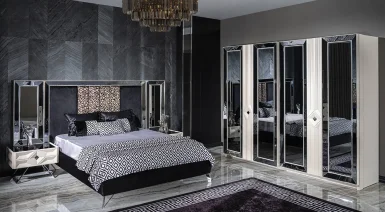 Asus Metal Ayaklı Yatak Odası Takımı