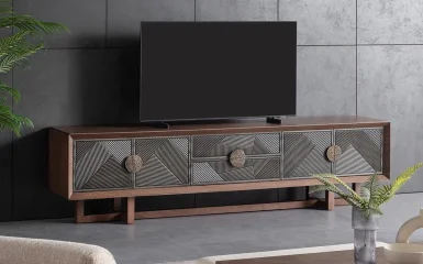 Avion TV Ünitesi (Ceviz)