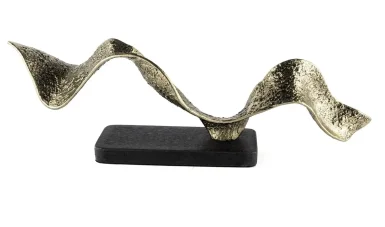 Bronz Siyah Kaideli Yatay Biblo