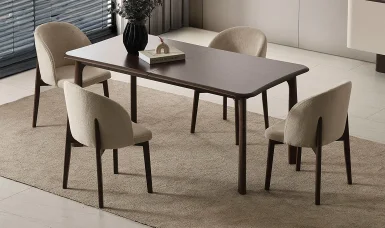 Brown Yemek Masası