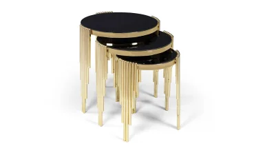 Buzzy Zigon Sehpa Gold