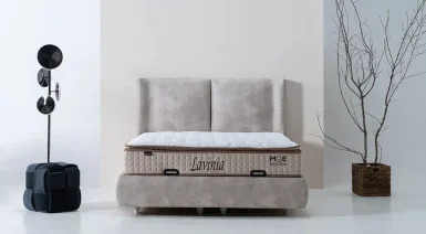 Caramel Yatak Baza Başlık Set