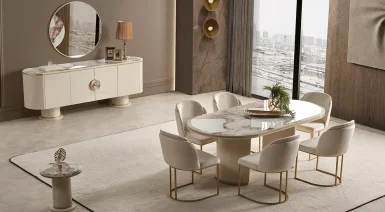 Cartier Vizon Yemek Odası Takımı