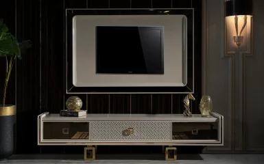 Clive TV Ünitesi (Gold)