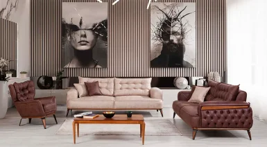 Ege Yataklı Modern Koltuk Takımı