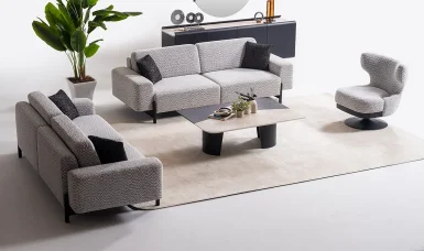 Hema Sis Gri Koltuk Takımı