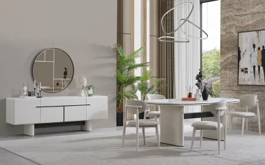 Hemnes Premium Yemek Odası Takımı