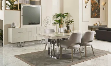 İbiza Silver Yemek Odası