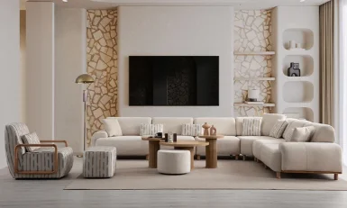 Leva Modern Köşe Koltuk Takımı