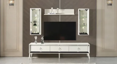 Lotus Ahşap Ayaklı Tv Ünitesi