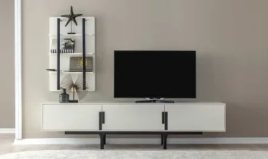 Malta Tv Ünitesi Siyah