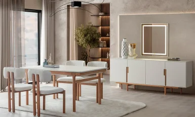Mora Modern Yemek Odası Takımı