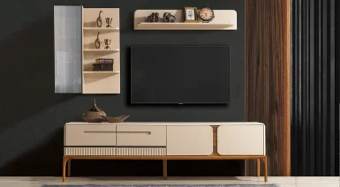 Nirvana Ahşap Ayaklı Tv Ünitesi