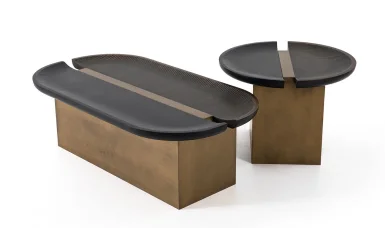 Palermo Black Orta Sehpa